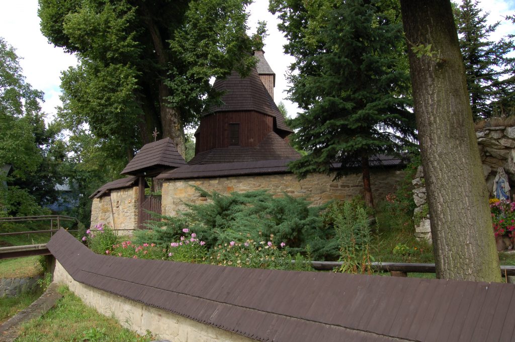 Drevený kostolík v Hervartove